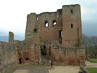 The great keep at Kenilworth Castle