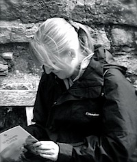 Ann at Beaumaris Castle